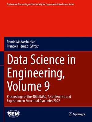 cover image of Data Science in Engineering, Volume 9